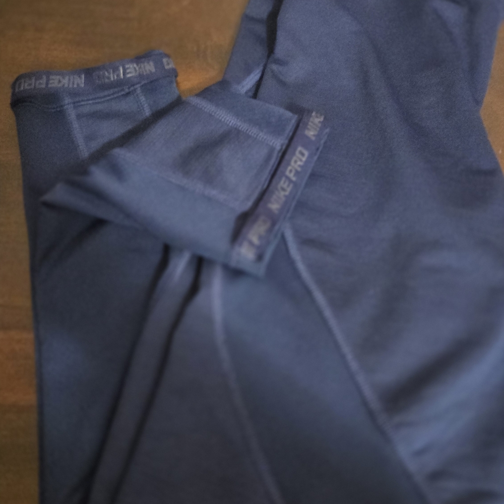 Nike Pro Blue Leggings